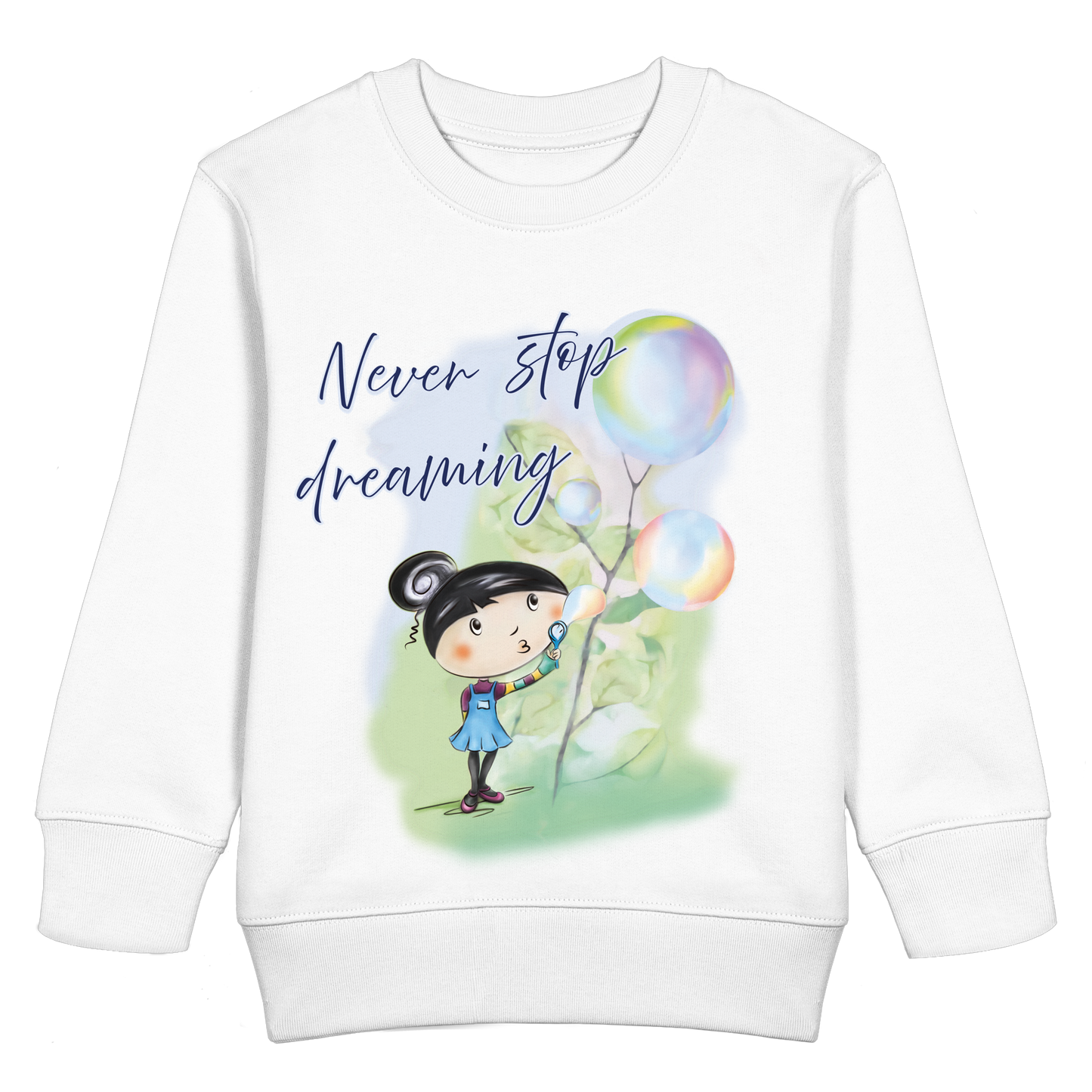 Never stop dreaming - Kids Basic Sweatshirt