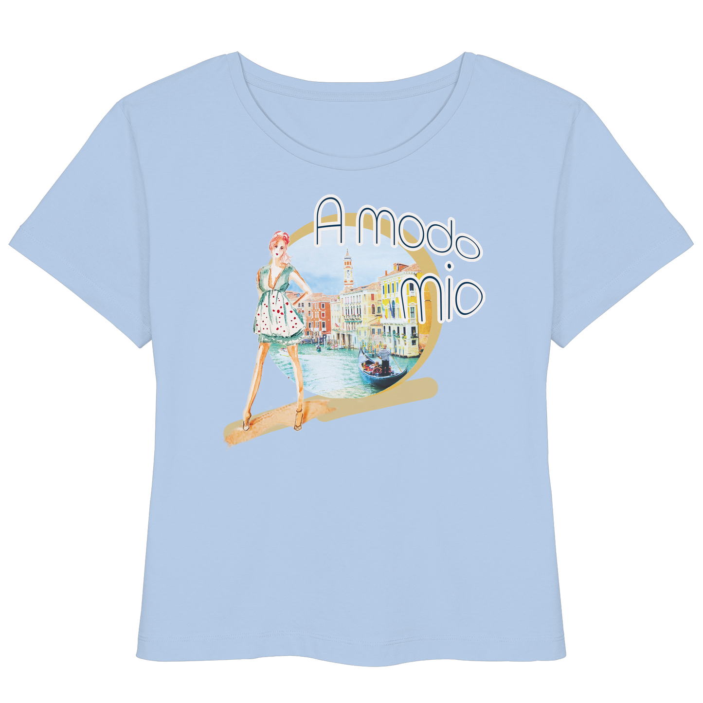 A modo mio - Womens Organic Lightweight T-Shirt