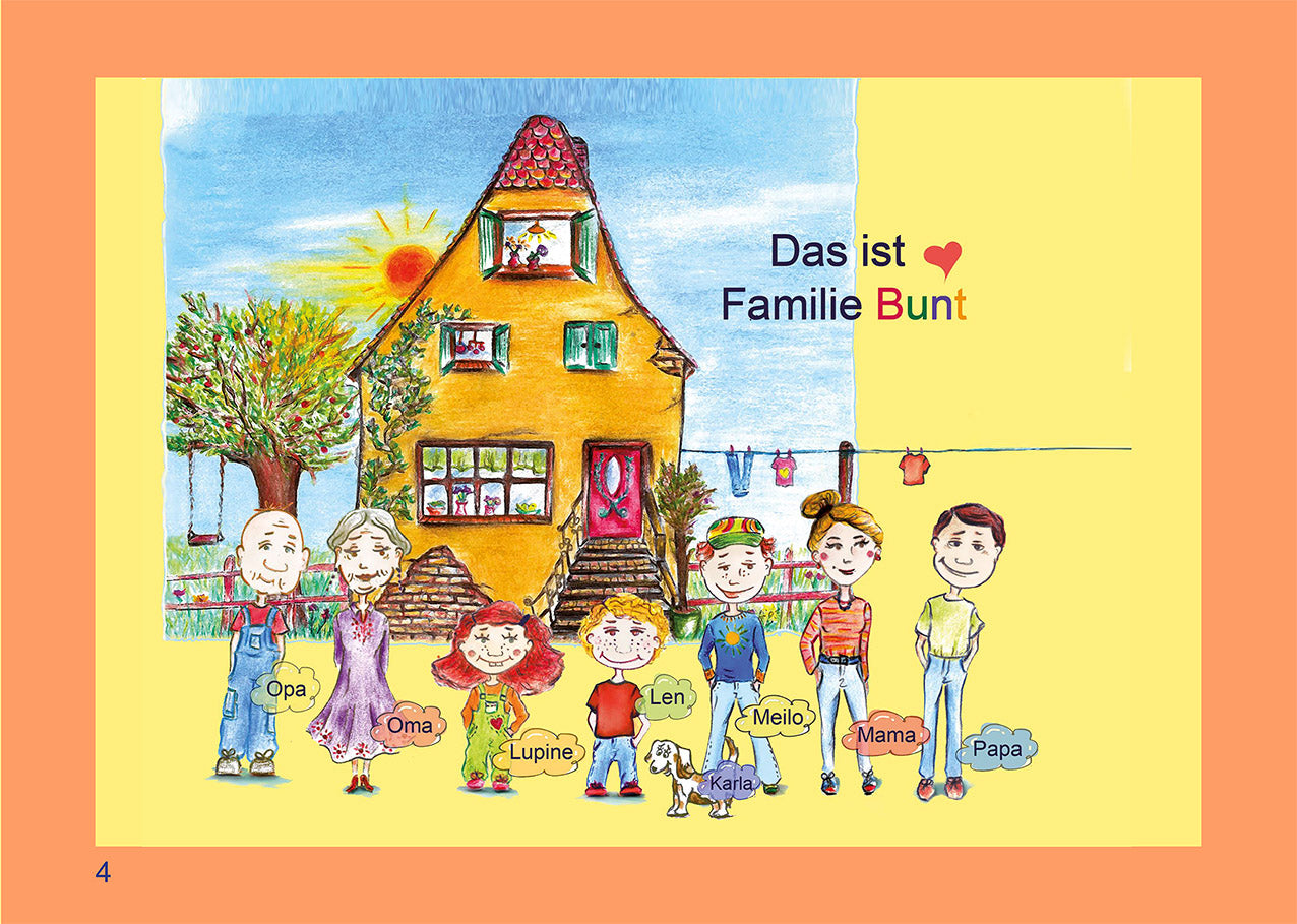 Kinderbuch- Len und Lupine - Mein erster Schultag (Hardcover)