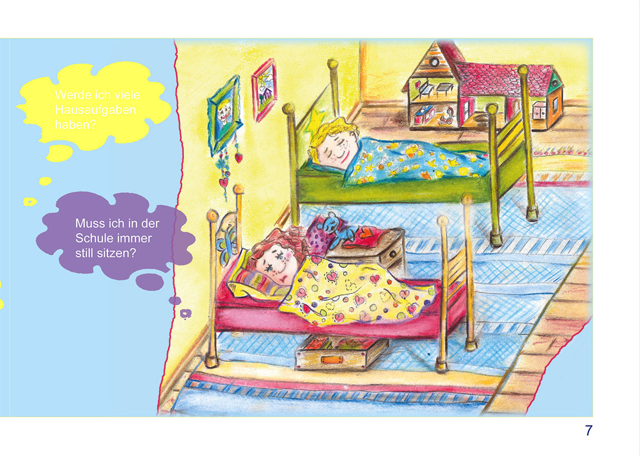 Kinderbuch- Len und Lupine - Mein erster Schultag (Softcover)