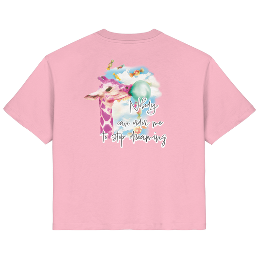 Backsideprint - Nobody can order me to stop dreaming - Ladies Organic Shirt