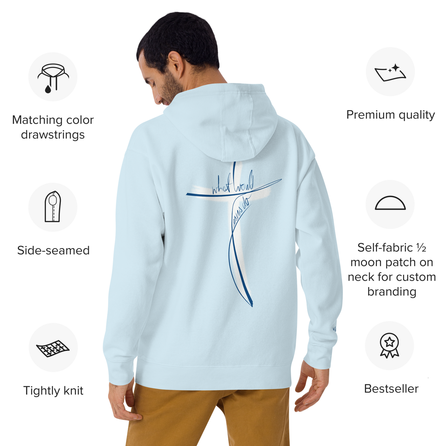 Unisex-Kapuzenpullover