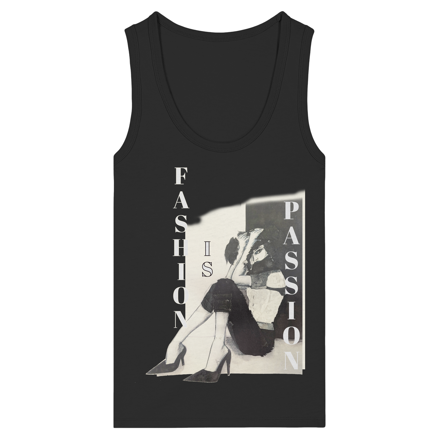 Fashion is Passion -  - Womens Organic Fitted Tank Top