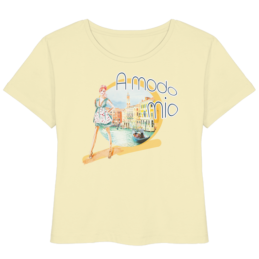 A modo mio  - Womens Organic Lightweight T-Shirt