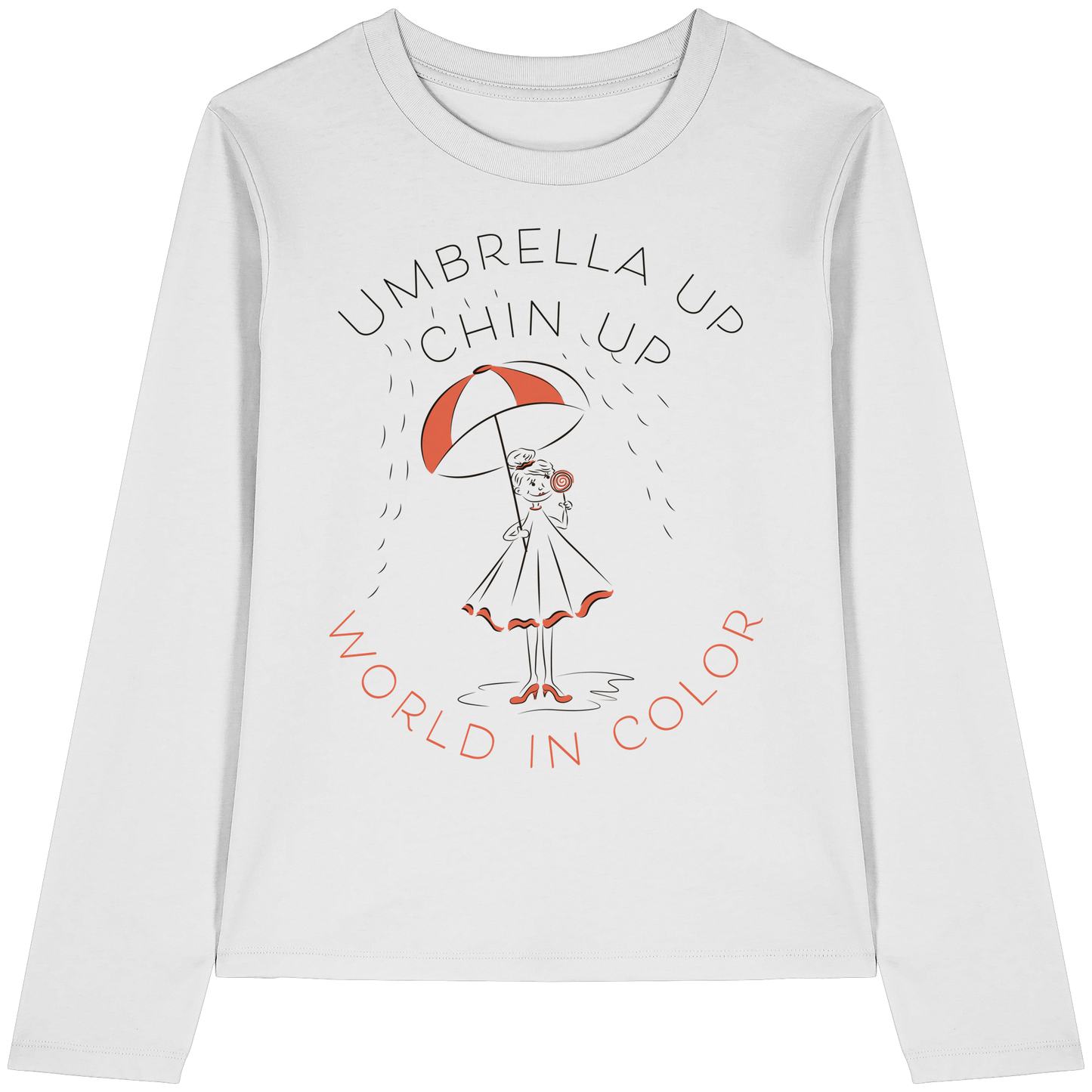 world in color- Longsleeve - Womens Organic Longsleeve T-Shirt