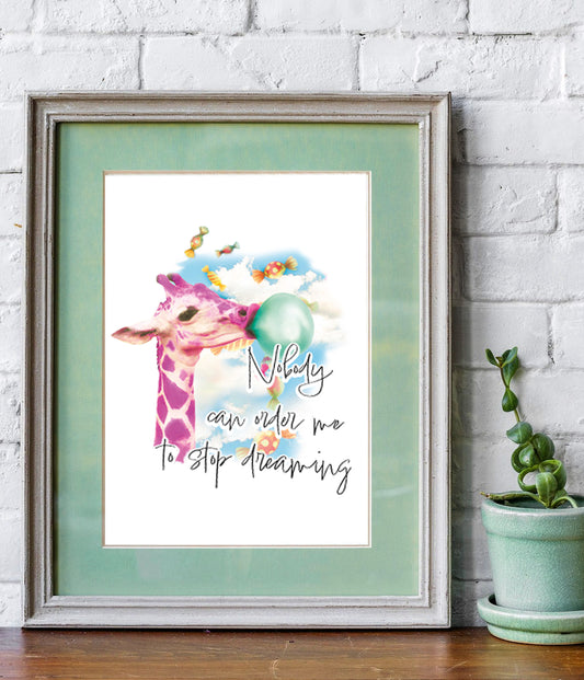 Nobody can order me to stop dreaming - Poster 3:4