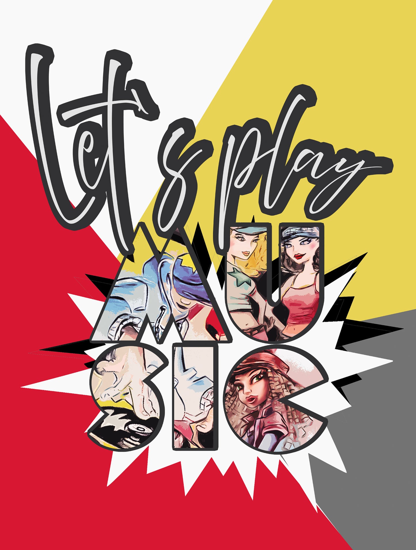 Let`s play music - Poster 3:4