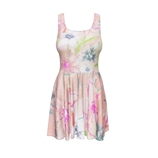 Flower-Art- Kleid