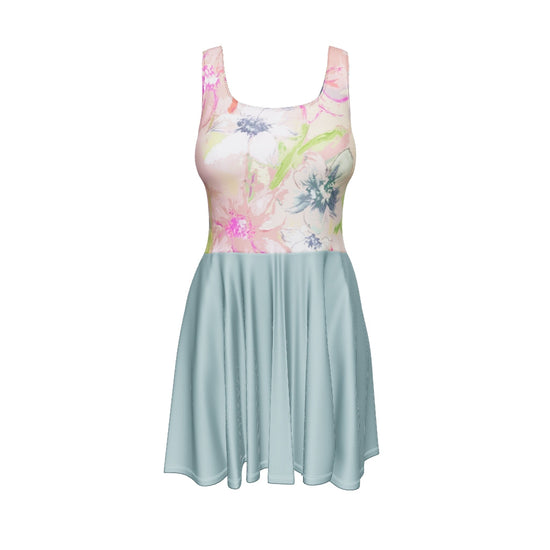 Flower-Art -Kleid