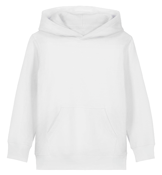 Mach die Welt lustiger - Backside Print -  - Kids Organic Hoodie
